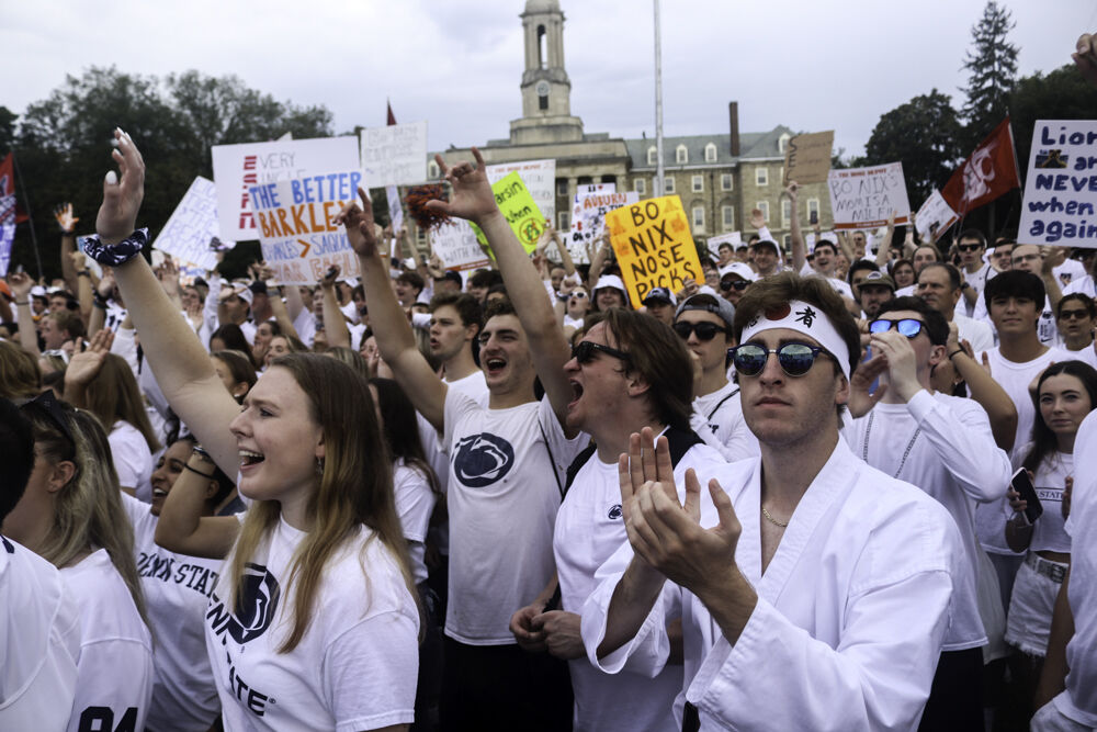 College Game Day, students